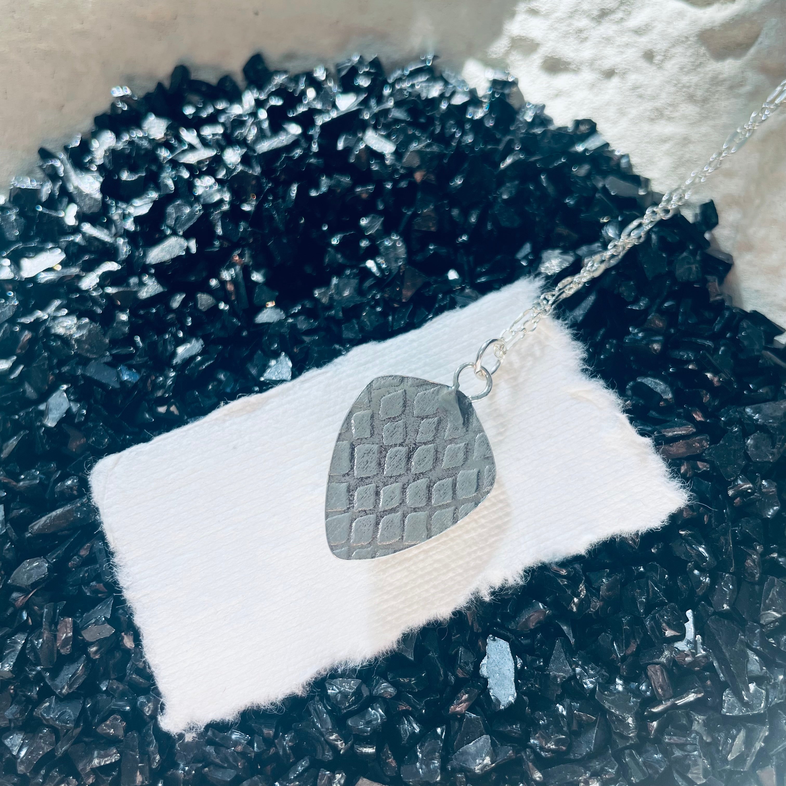 Snakeskin Pendant