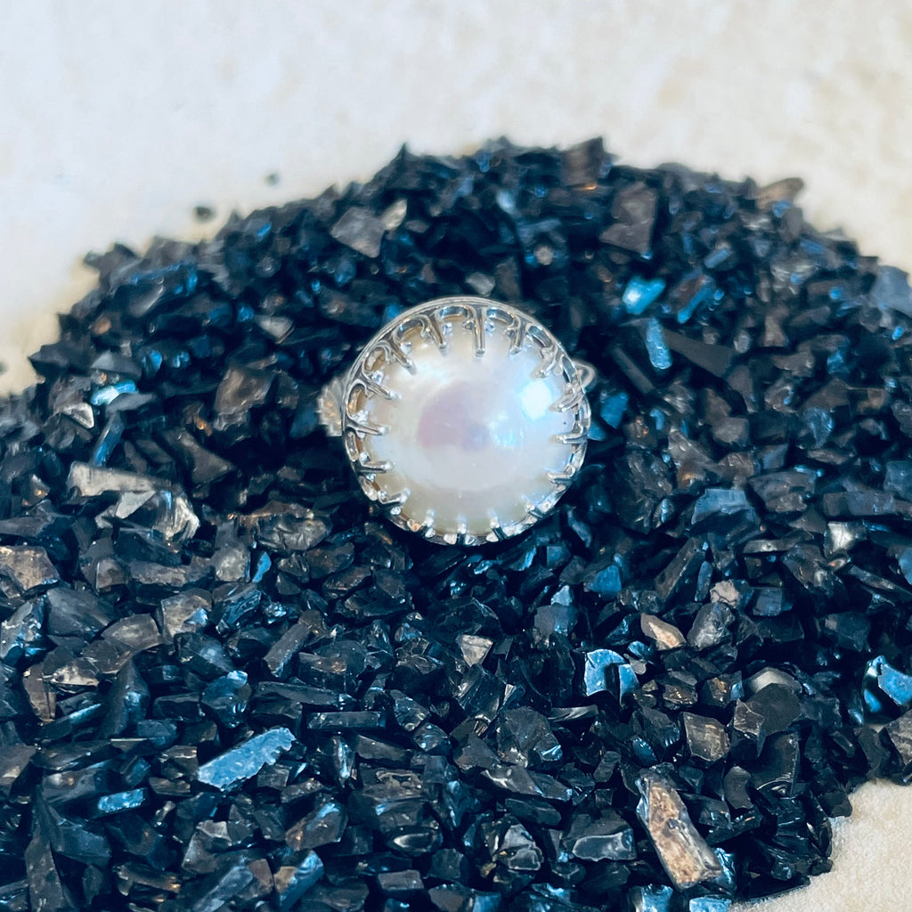 Sterling Silver Freshwater Pearl Ring