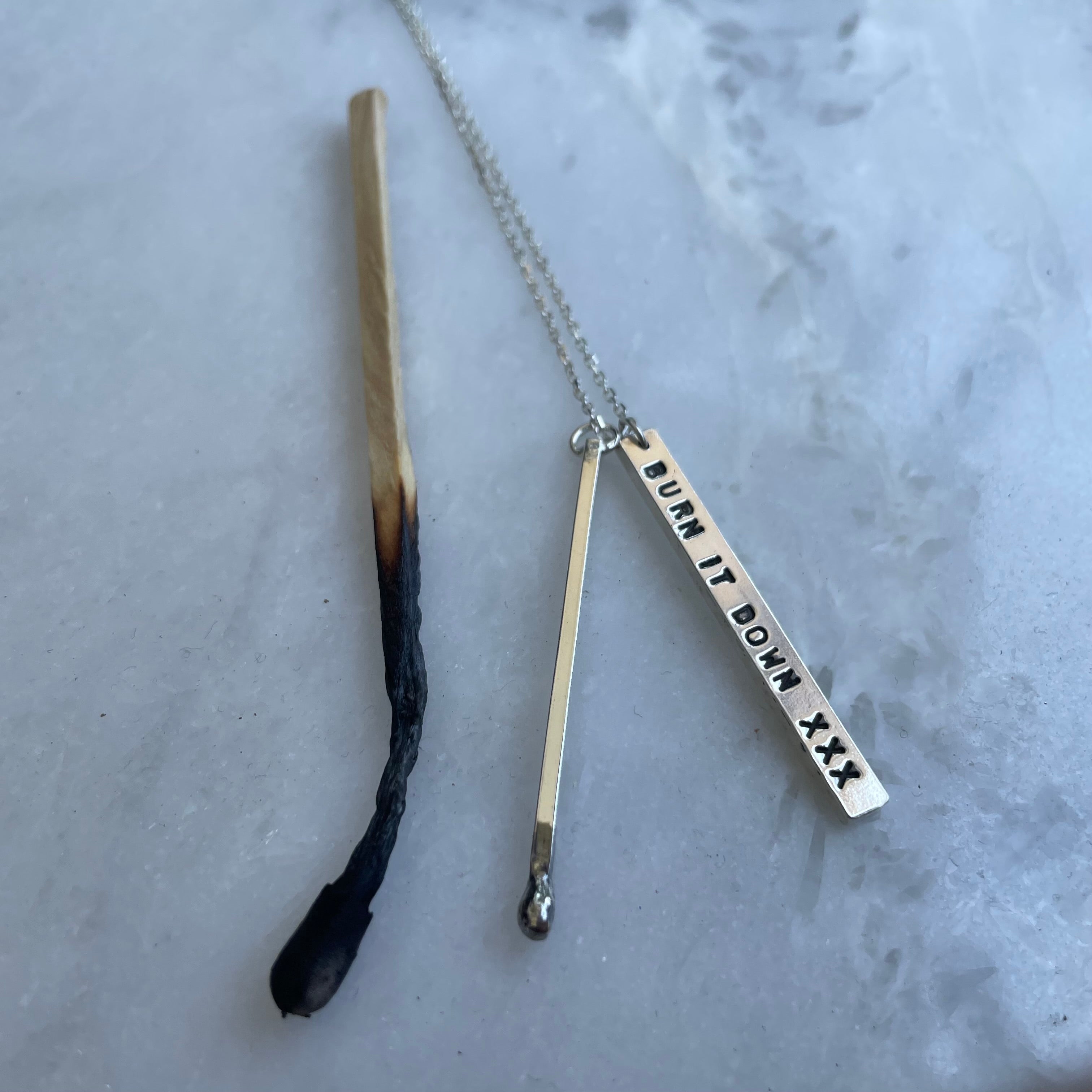 Burn It Down Necklace