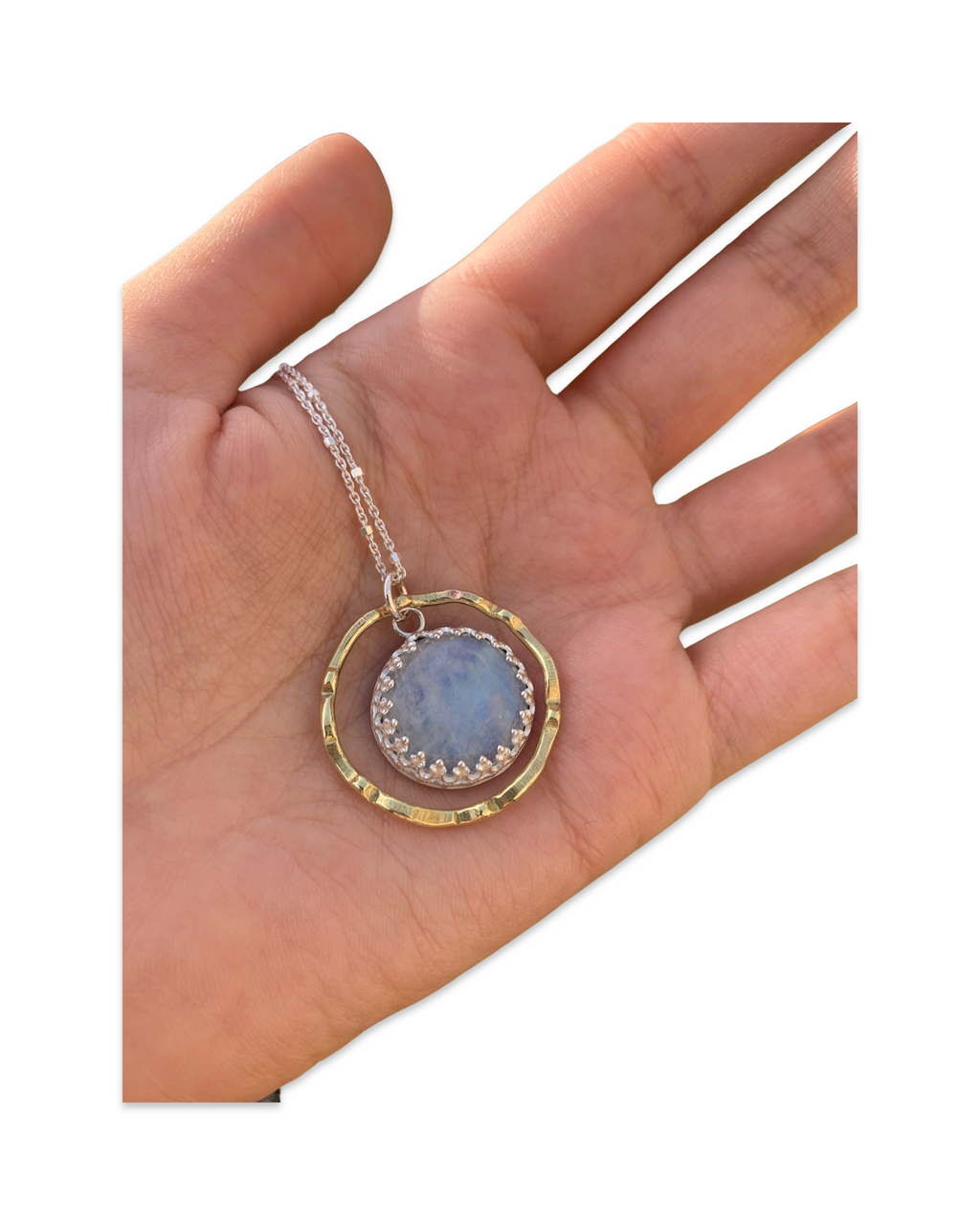 Moonshiney Moonstone Pendant