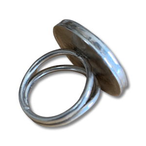 Sterling Silver Buffalo Nickel Ring